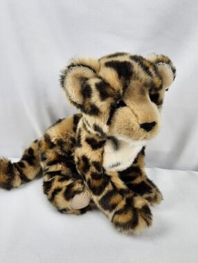 Douglas The Cuddle Toy Spatter Leopard Cub Plush 12"  Stuffed Animal